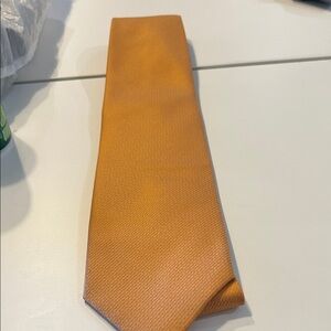 Orange Silk Tie